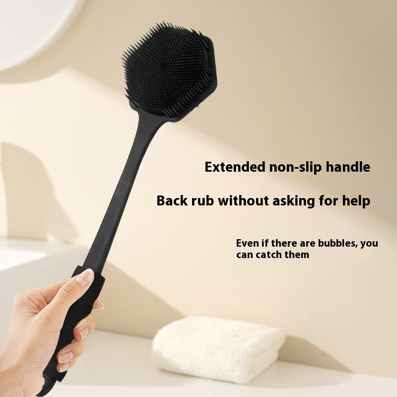 Silicone O Bath Brush Cleaning Massage Tool Household
