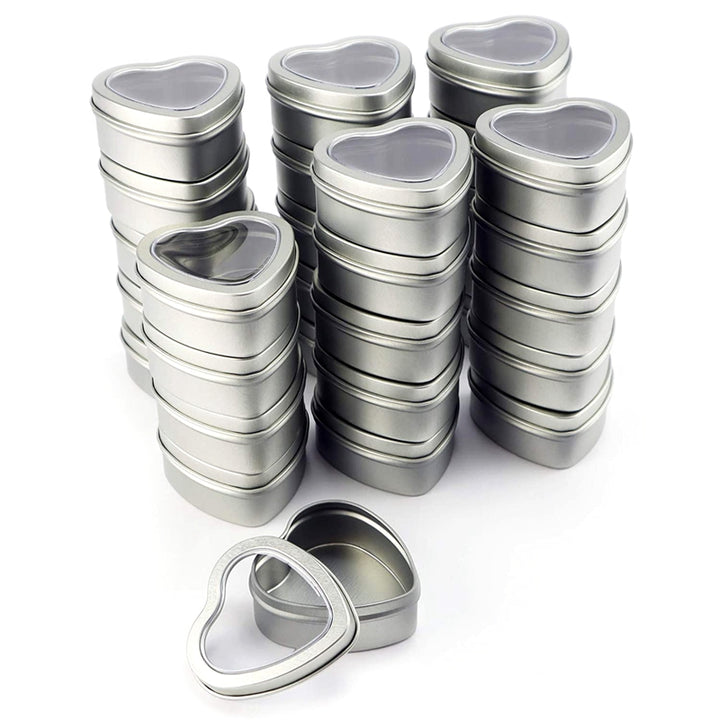 Heart Metal Tins