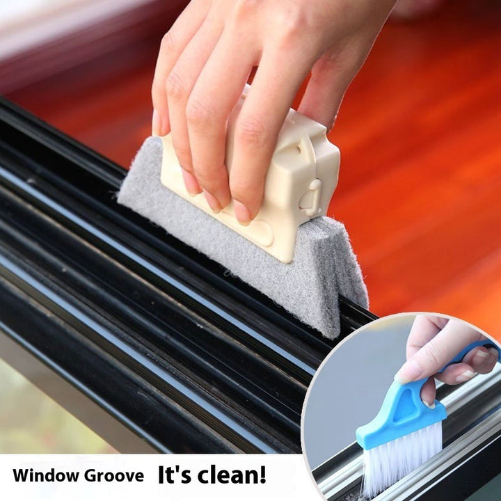 Kitchen Gap Multi-function Concave Brush Window Reclamation Cleaning Tool