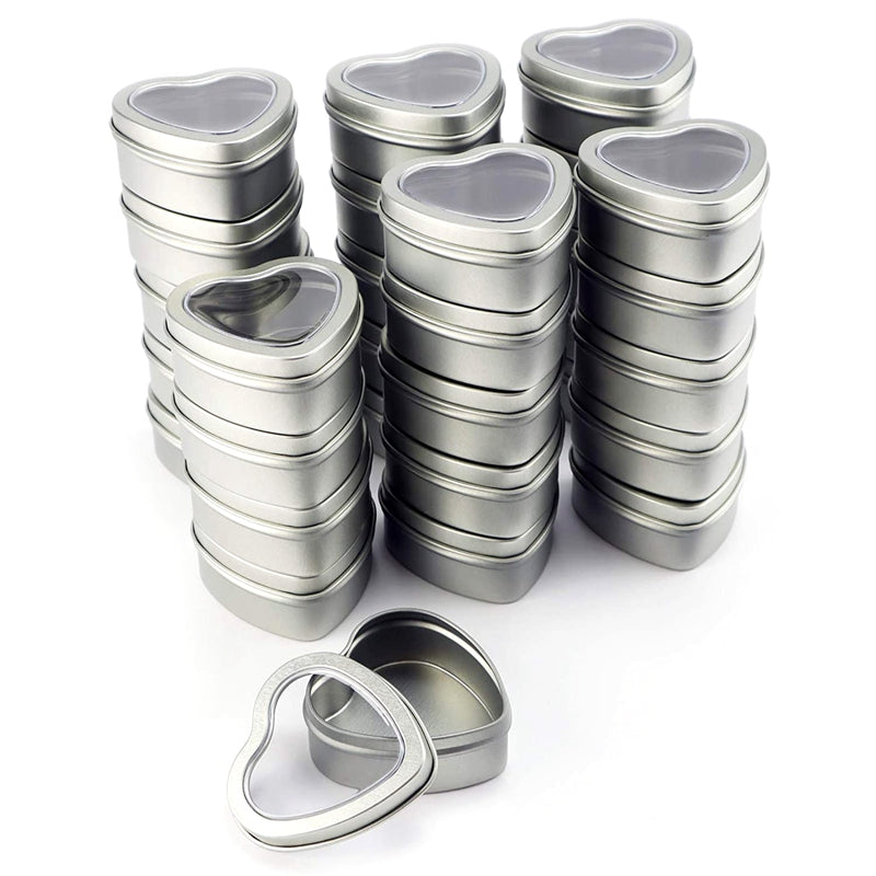 Heart Metal Tins