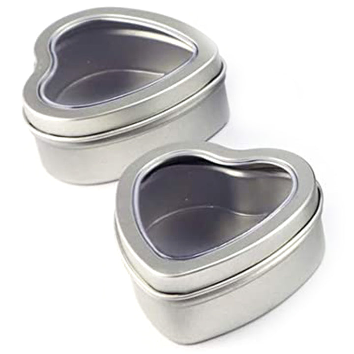 Heart Metal Tins