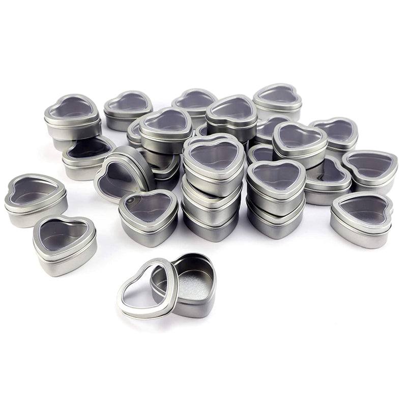 Heart Metal Tins