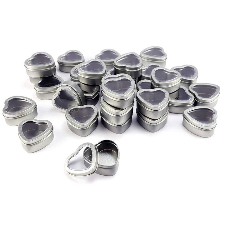 Heart Metal Tins
