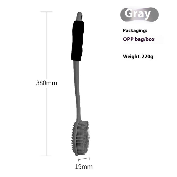 Silicone O Bath Brush Cleaning Massage Tool Household