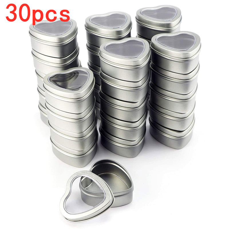 Heart Metal Tins
