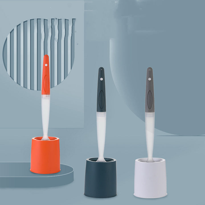 Toilet Automatic Liquid Discharge Brush Toilet Cleaning Tool