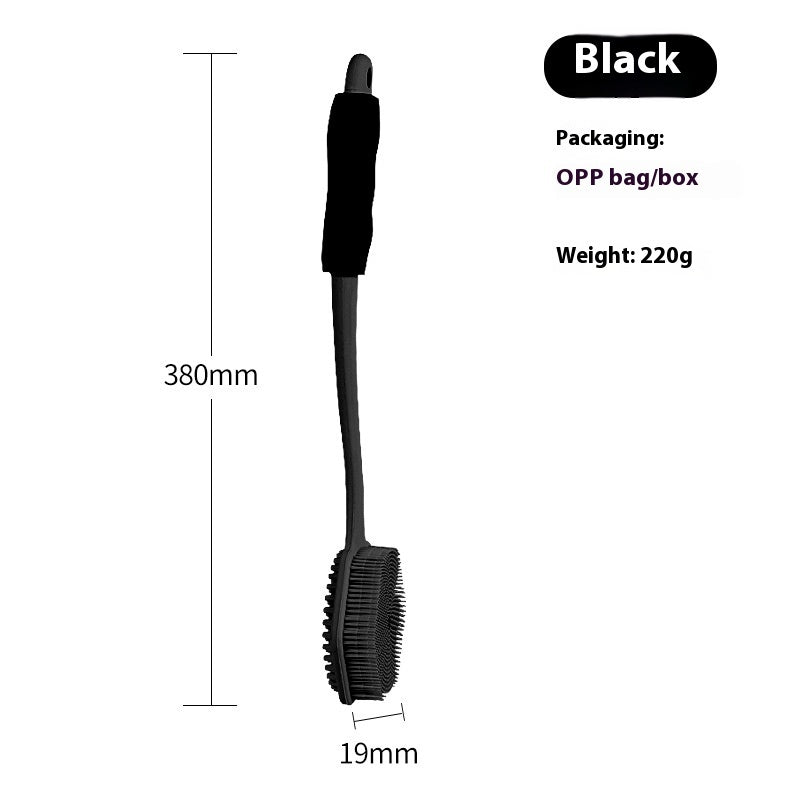 Silicone O Bath Brush Cleaning Massage Tool Household