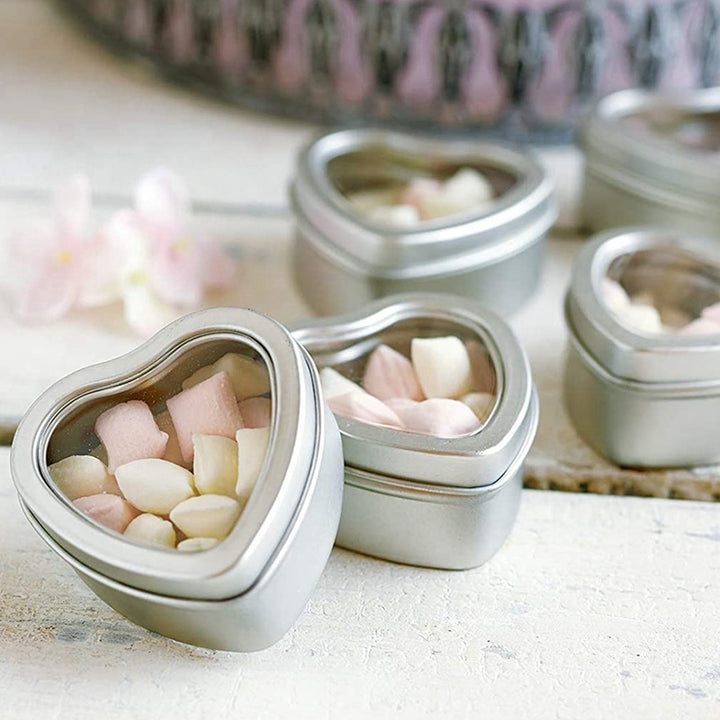 Heart Metal Tins