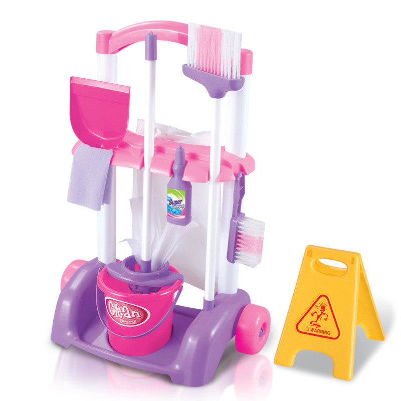 Children's Play House Cleaning Toy Simulation Tool Set