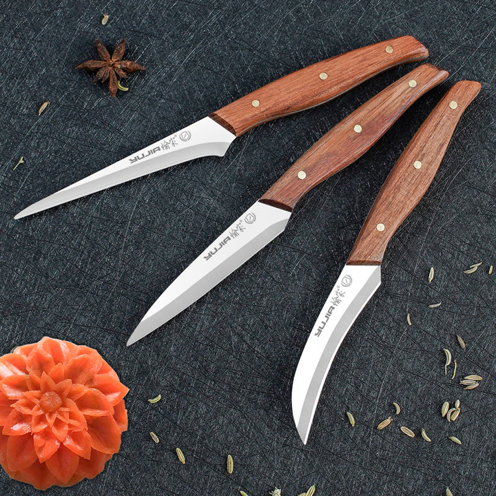 Fruit Platter Food Chef Sharp Carving Knife