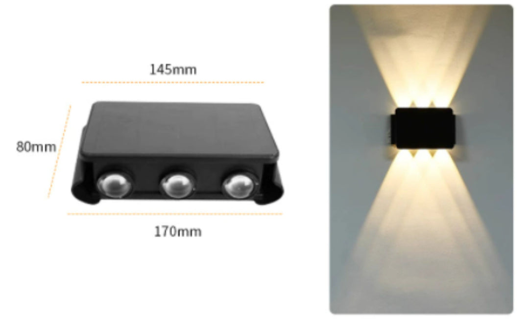 Solar Outdoor Corridor Waterproof Wall Lamp