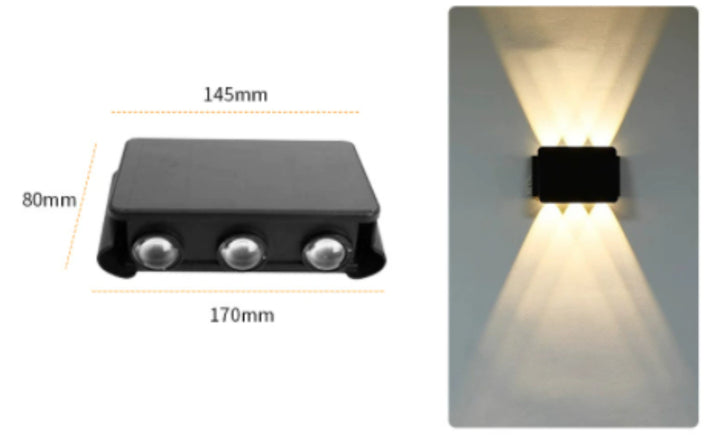 Solar Outdoor Corridor Waterproof Wall Lamp