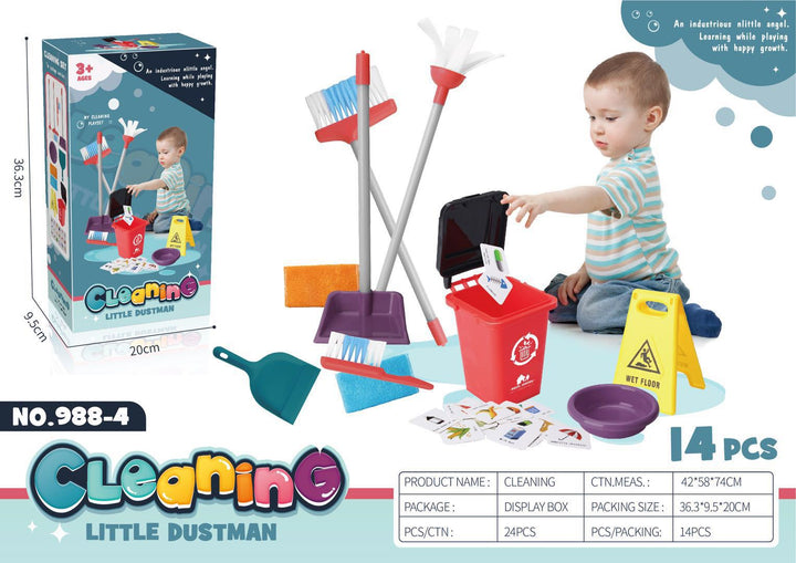 Children's Play House Cleaning Toy Simulation Tool Set