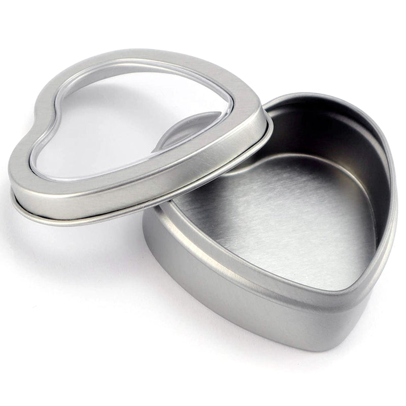 Heart Metal Tins