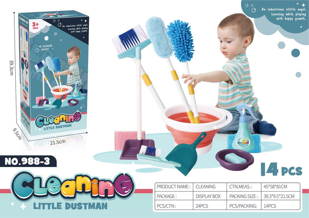 Children's Play House Cleaning Toy Simulation Tool Set